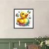 5D DIY Full Round Drill Diamond Painting Duck Kit Home Decor Art Craft 40x40cm .