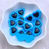 10Pcs New Cute 13*30mm Resin Heart Shaped Glasses Series Flat Back Fit Phone Deco Parts Embellishments For Hair Bows Accessories