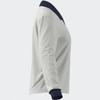 adidas Regular Fit V Neck Ls White Kc9319