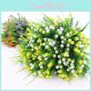 Realistic Fake Plant Bundle With Diverse Flowers For Home Office And Creative Projects