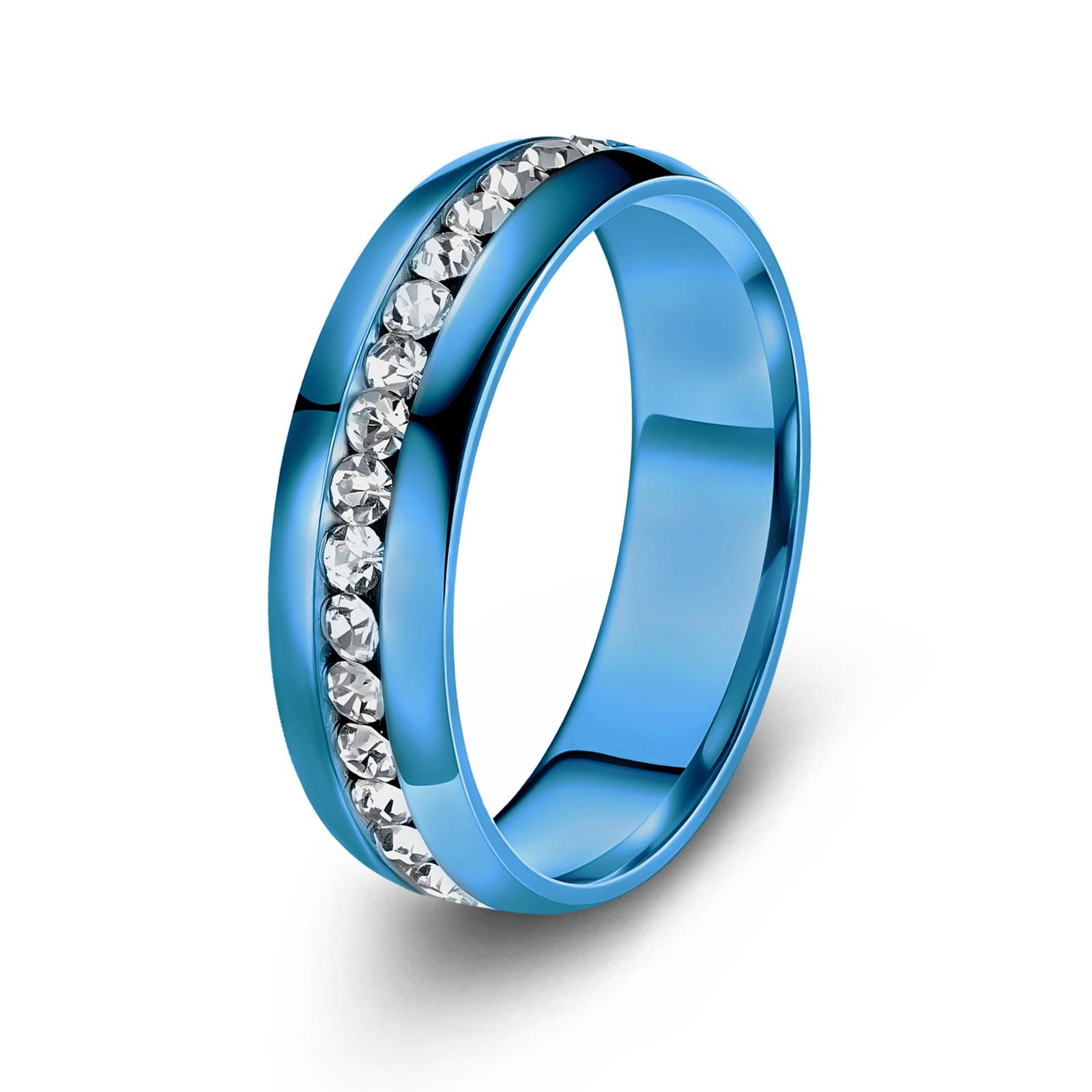 Fashionable Single Row Rings, European and American Hand-made Trinkets 13