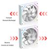 B# 12cm CPU Cooling Fan with Lighting Effect Quiet Cooling Fan for PC Computer C