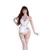Sexy Lingerie Loving Maid Cosplay Pajamas Japanese Maid Sexy Uniform Perspective Bed Set