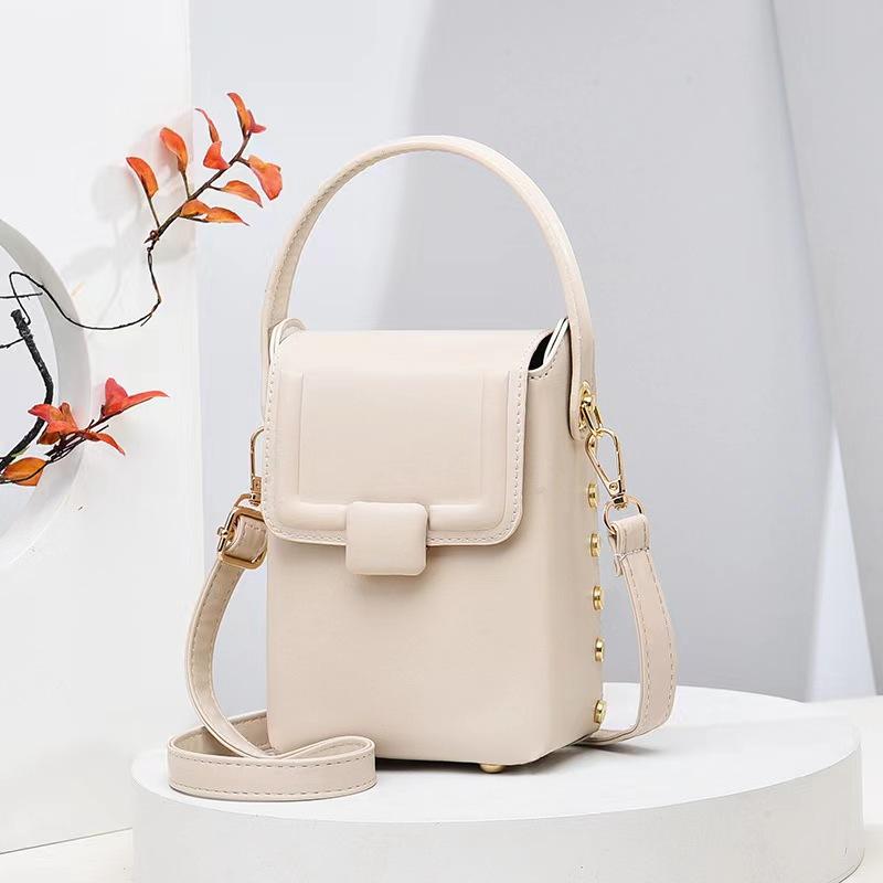 Small bag minibag printed Korean shoulder bag handbag live messenger bag mobile phone bag retro trend