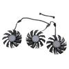 Ventilateur GPU 4 broches DC12V T129215BU pour cartes graphiques 3070TI 3080 3090 GAMING Radiateur de refroidissement Flux d'air efficaces