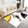 Soccer Player Action Carpet Suitable for Game Room Bedrooms Balcony Playrooms Antislip Carpet Decorate Offices Wedding Party Gift