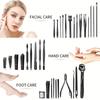 36 Pcs Full Set Multifunctional Nail Clipper Set Pedicure Facial Care Tools Multifunctional Everyday Hand and Foot Manicure Tools