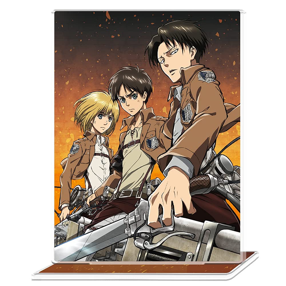 Attack On Titan Acrylic Portrait A [Eren & Armin & Levi]