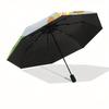 Happy Winnie the Pooh Piglet and Tigger Automatic Opening and Closing Folding - A Good Choice for Gifts, Fashionable and Convenient Umbrella