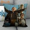 Custom Titanic Tv Pillowcase 45X45Cm Wedding Decorative Pillow Cover Eco-Friendly Cotton Linen Fabric Pillow Case