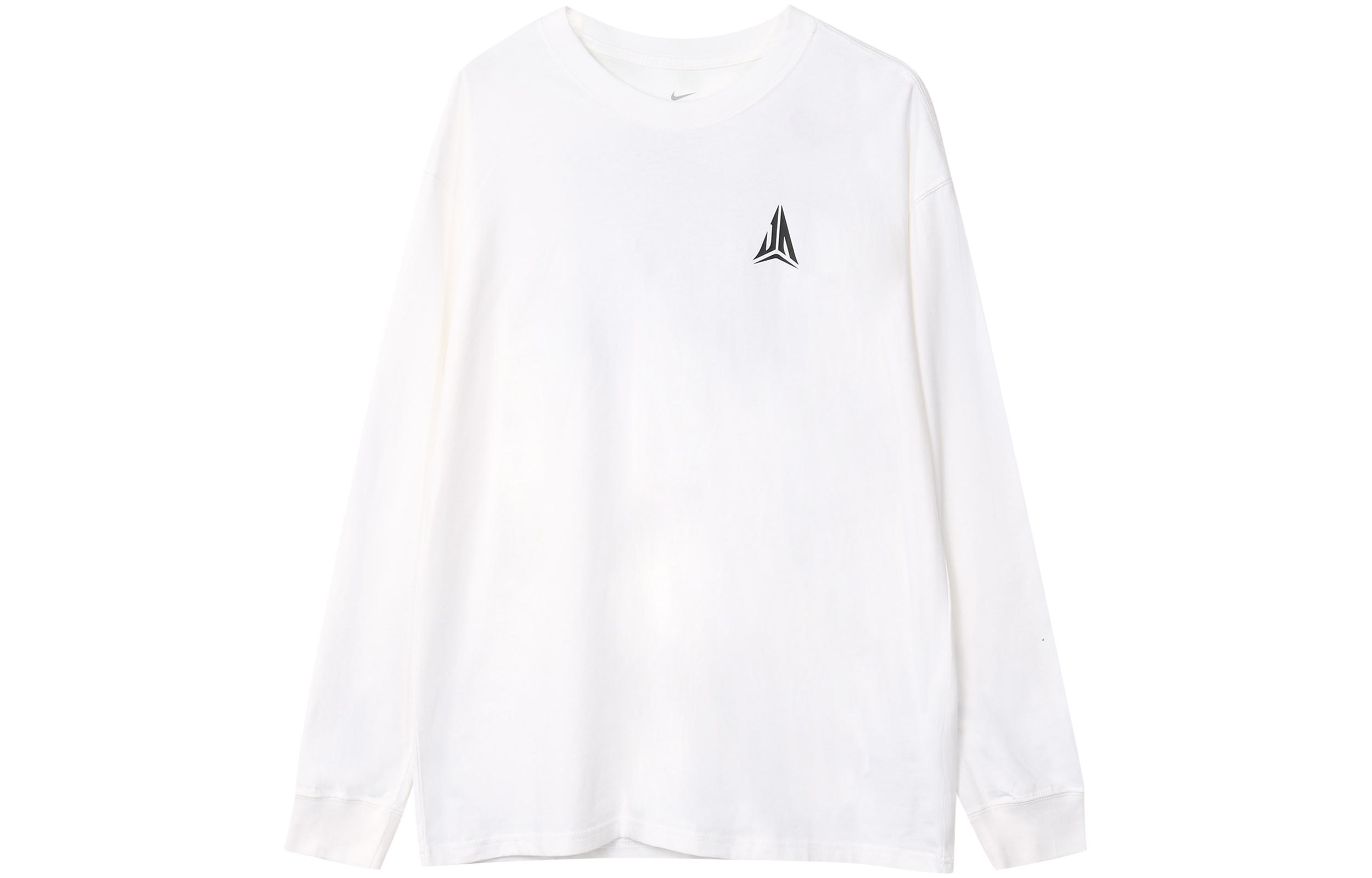 

Nike T Shirts Men s White Crew Neck Moderate Straight Fit FN0808-100 S
