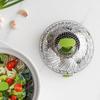 9Inches Stainless Steel Lotus Steaming Tray Pot Rack Foldable Food Steamer Kitchen Fruit Drain Basket Cooking Accessories