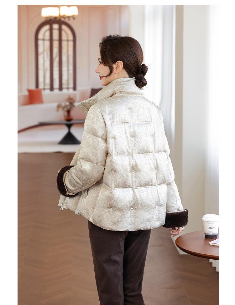 Stylish 2025 Winter Down Jacket for Middle-Aged & Older Women
