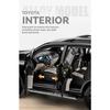 1/18 TOYOTA Land Cruiser Prado Off Road SUV Alloy Metal Car Model Diecasts Casting Sound and Light Car Toys for Children Vehicle