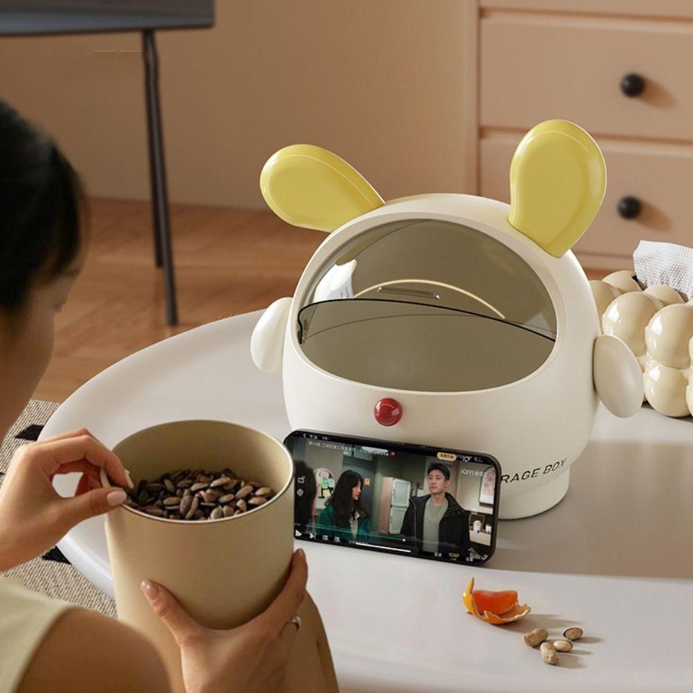 Rabbit Desktop Storage Box High-capacity Stationary Storage New Hair Accessories Storage Rack