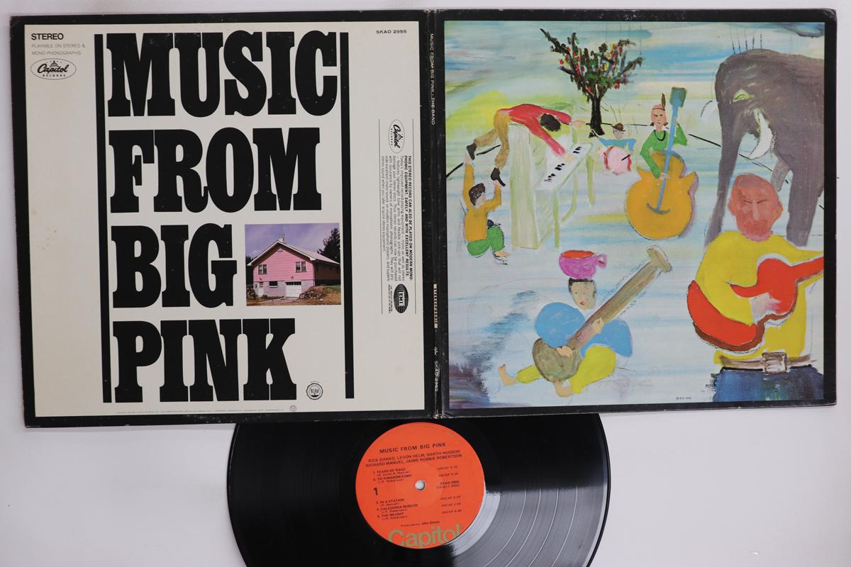

LP Record BAND Music From Big Pink SKAO2955 CAPITOL 1975 US Rock Used