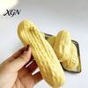 Cute Desktop Ornament Pinch Toy with Peanut Shape Stress Relief Soft Squeeze Non-rebound Sensory Fidget Non-Sticky for Kids
