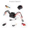 RC Motor Combo Set 3650 4300KV Motor 60A Brushless ESC 20kg Servo with 25T Servo Arm for 1 10 RC Car Truck Off Road