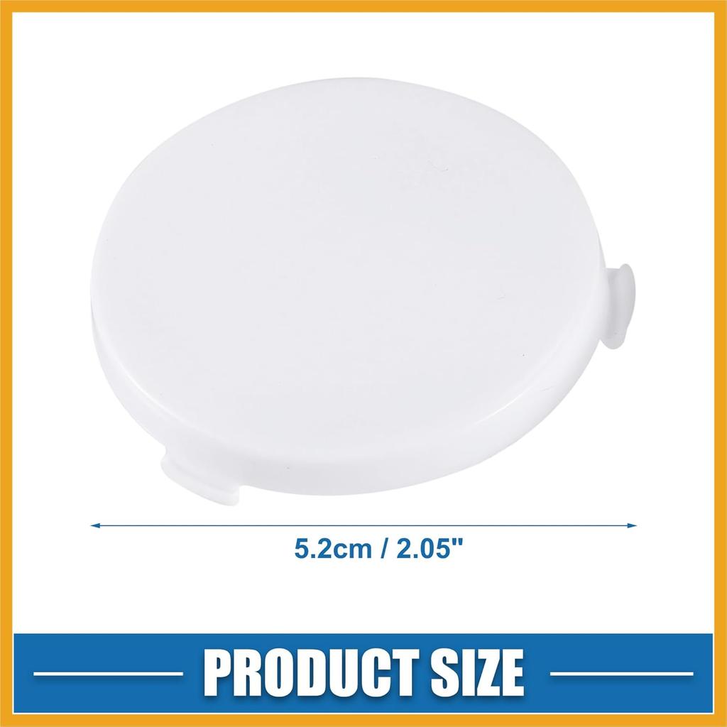 Car Dome Courtesy Sail Panel Light Lamp Lens Cover Car Interior Light Lens for Chevy Impala 1962-1967 Plastic White (Set of 2) Replacement
