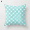 Mint Green Printed Decorative Pillowcase Office Living Room Car Ornaments Home Pillowcase