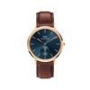 Daniel Wellington DW Men's Classic Multi-Eye Watch, 40 St Mawes RG Arctic. Elegant Luxury Watch, Popular Gift. Leather Strap.