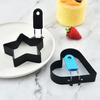 Egg Mold To Foldable Easy Release Anti-rust with Handle Various Styles Even Heating