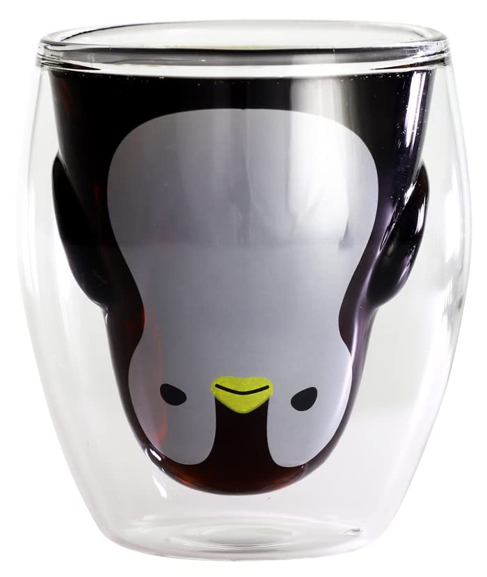 

Керамический стакан Индиго Пингвин 13610 Термостойкий с двойными стенками Размер Прибл. 8 H10.2