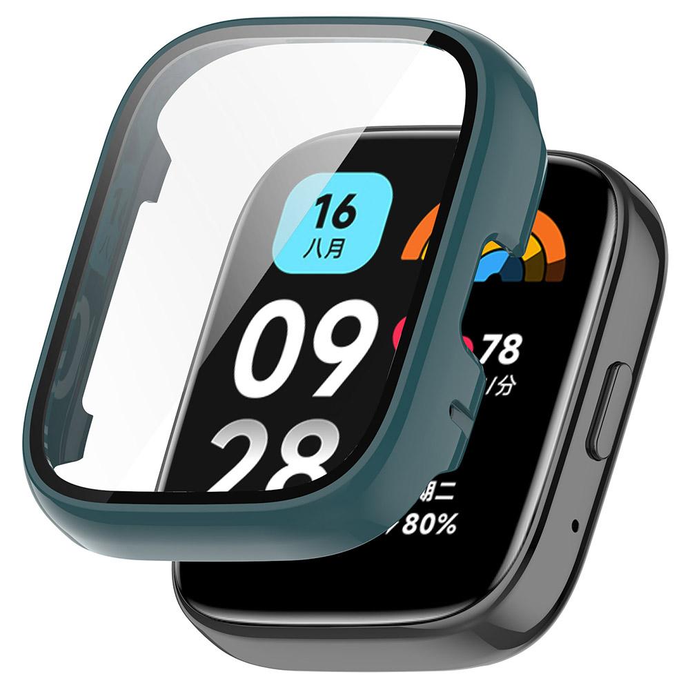 PC+Glass Protective Case For Redmi Watch 3 Active/Lite Full Screen Protector Shell Bumper Cover