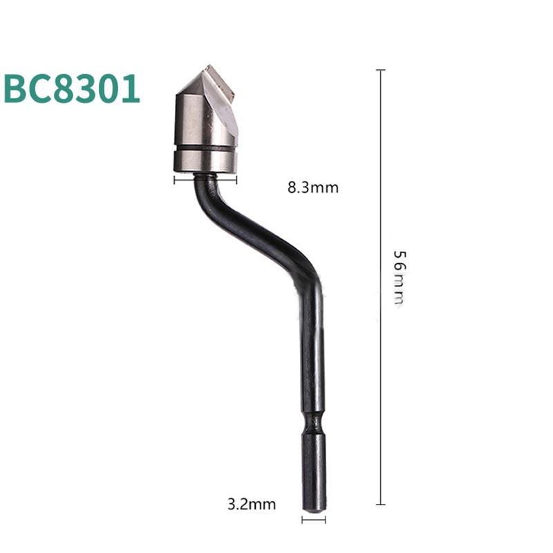 1 stk Avfasingsverktøy Senkeforsenkerblad Bc1041 Bc1651 Bc8301 Bc6301 Avgratingssystem Trimmer