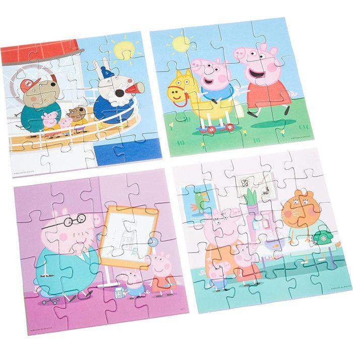 Puzzle Peppa Pig - 12-16-20-25 pièces - Dessins animés et BD - Enfant