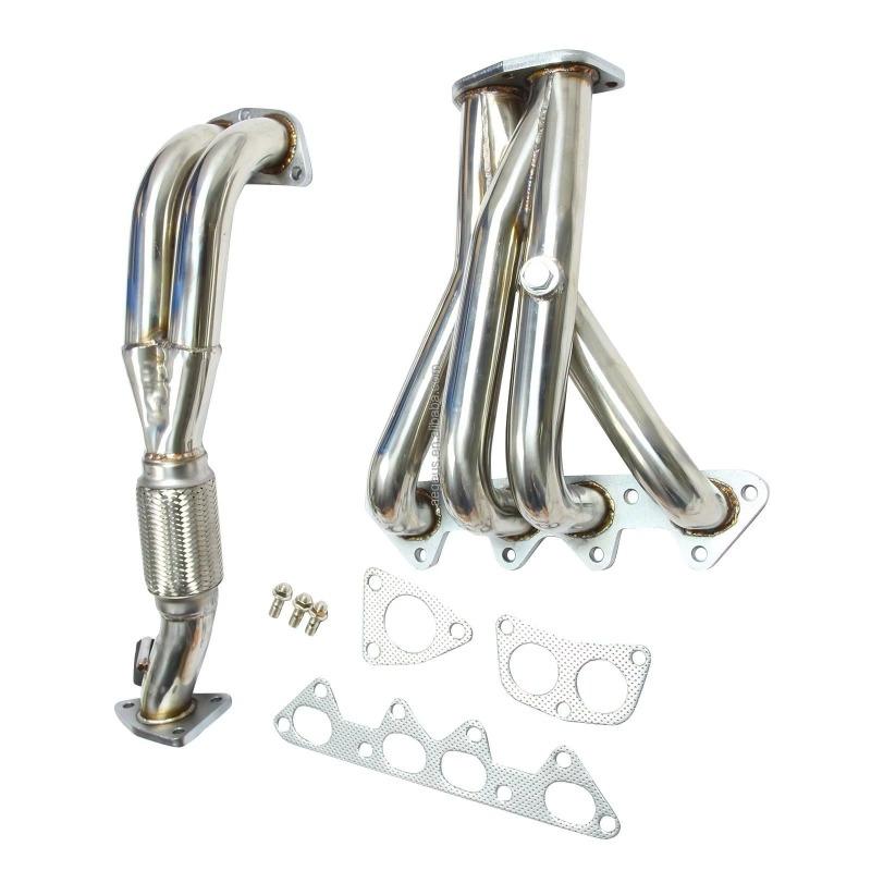 For Stainless Racing Manifold Header Exhaust For Honda Accord98-02 LS4;Combo 1998-2002 For Honda Accord F23 DX LX EX L4 2.3L