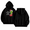 Women's Fashionable Casual Long-Sleeved Hooded Printed Sweatshirt