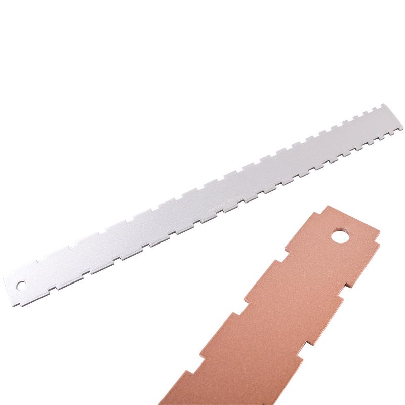 Electric Guitar Leveling & Measuring Tool - Neck & String Spacing Ruler for Acoustic & Electric Guitars