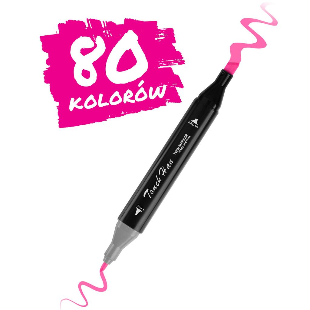 Nukido Nk-912 Alcohol Markers With Bag Of 80