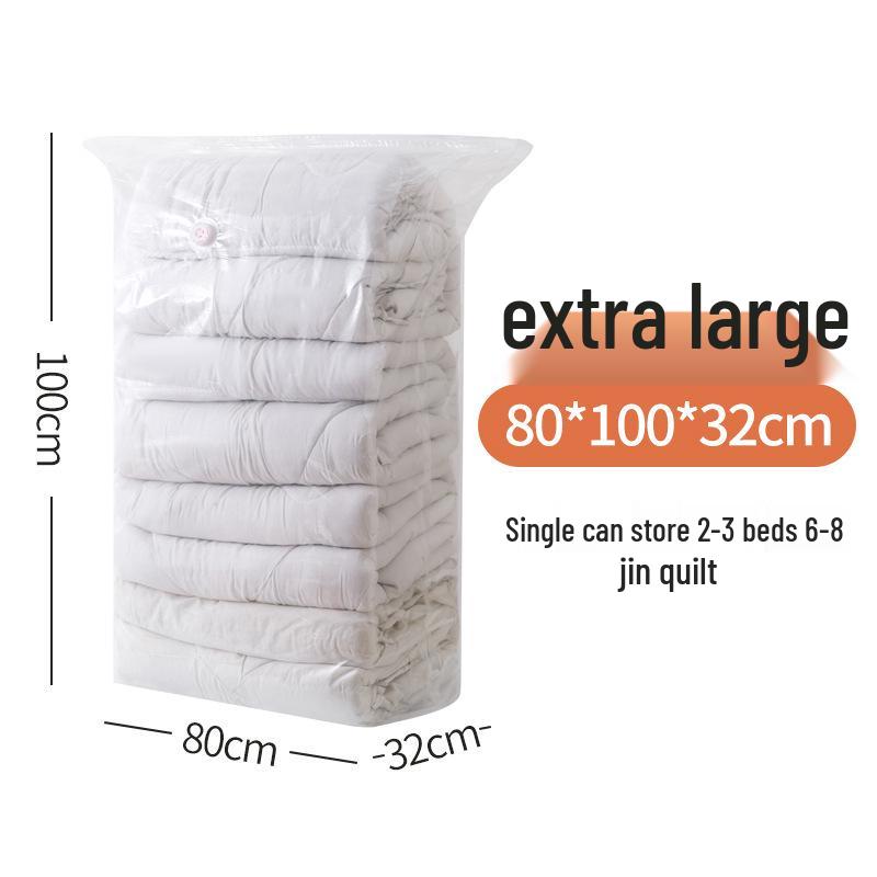 Extra Large 3D Vacuum Storage Bag for Comforters and Clothes