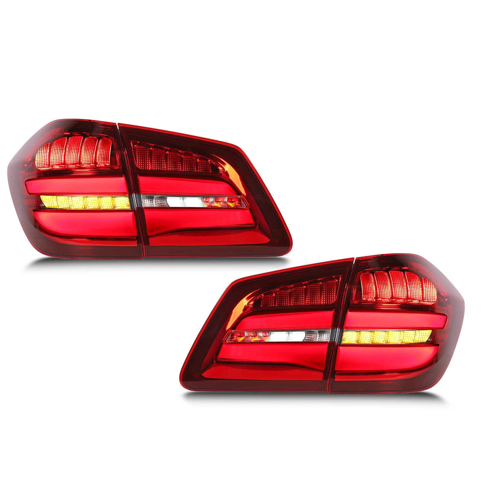 

Замена светодиодных задних фонарей в стиле фейслифтинга для Benz GLКласс X166 PreРестайлинг 2012-2015