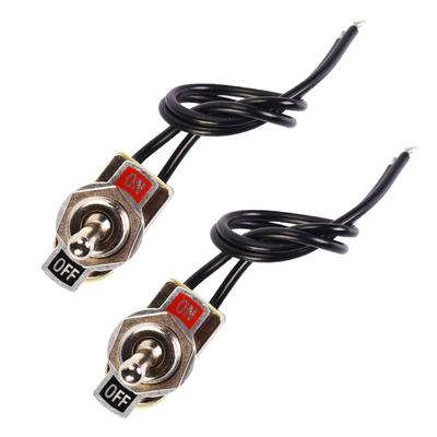 ON/OFF Xtoggle Switch Prewired Rocker SPST Wire Switch