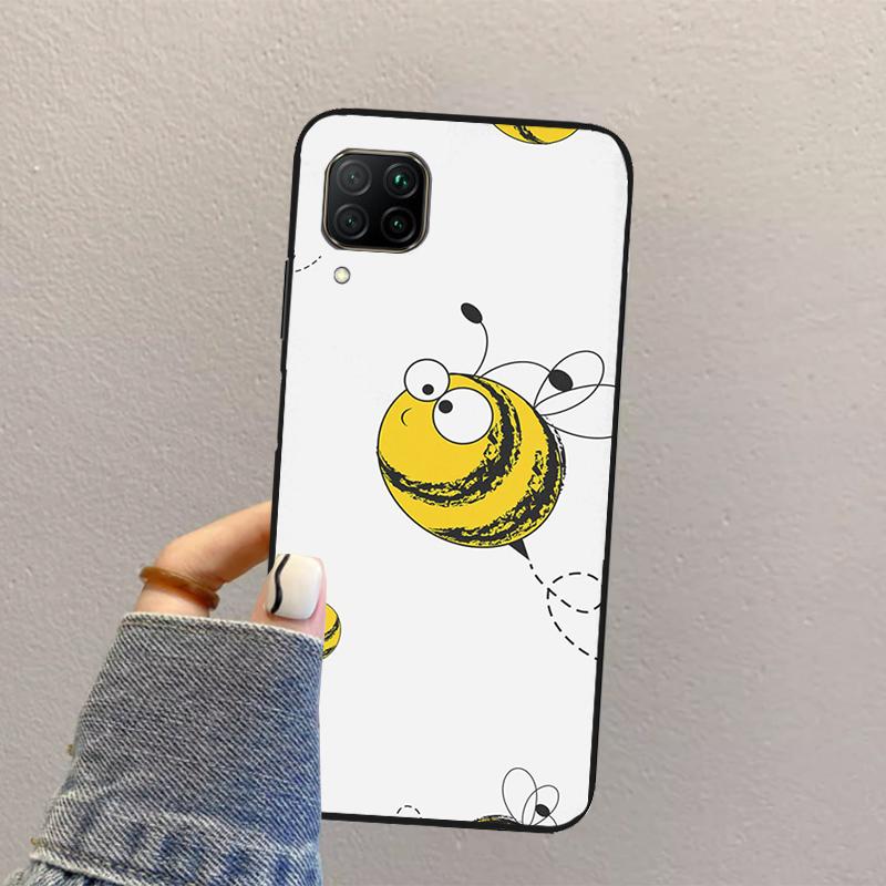 Bee Honey For Huawei Nova Y70 Y90 Y60 Y73 Y72 Y61 Y91 12s 12i 11i 8i 9 10 SE P40 Lite P60 P30 Pro Case