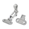 Schließfach Boots Tür Riegel Schloss Anti-Klappern Einfache Installation Halteklammer Marinequalität Teile Ersatz 110*50mm Silber