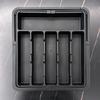 Kitchen Cutlery Compartment Storage Box