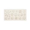 Christmas Snowflake Silicone Fondant Mold Cake Decorating Border Baking Mould 3D