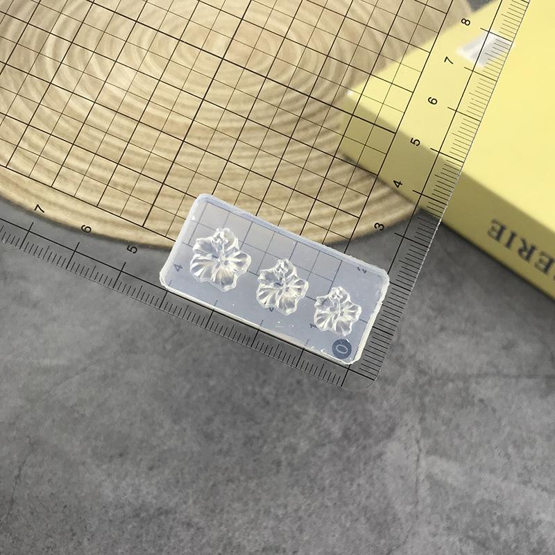 3D Rose Flower Silicone Nail Mold Ocean Style Shell Starfish Nail Transparent Mold Diy Nail Art Decoration Manicure Design Tools