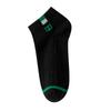 10 Pairs of Male Spring and Autumn Cloth Label Letter Carved Hollow Mesh Breathable Sweat Absorption Deodorant Socks