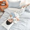 Spring - Summer Lightweight Cooling Quilt: Single - Size Air - Conditioned Comforter Core,Great for Summer Overnights