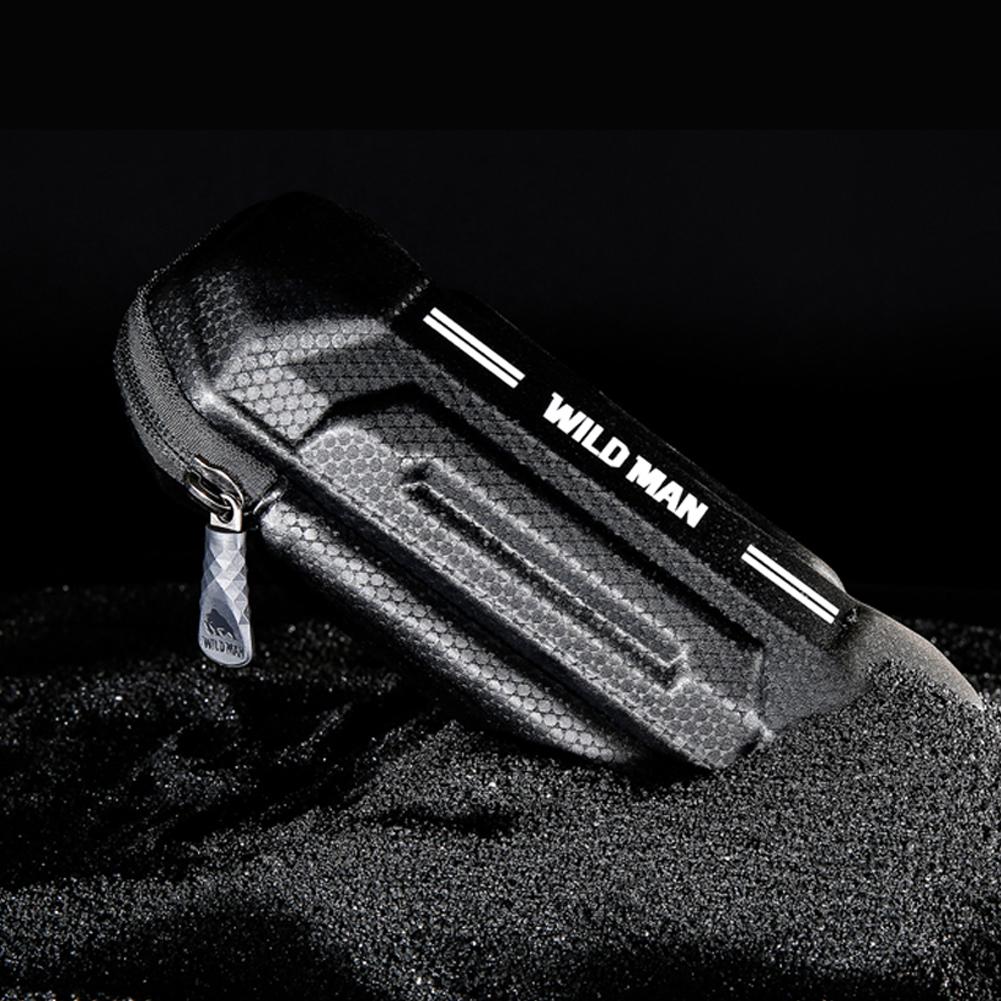 WILD MAN Hard Shell Tools Bag Package Portable Shock Absorption Bike Kettle Rack Repair Tools Accessories Pouch