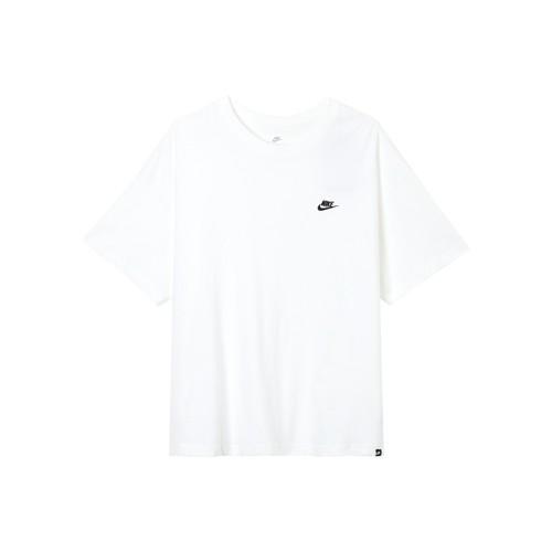 Nike Men s Solid Color Loose-Fit White T-Shirt 3XL белый