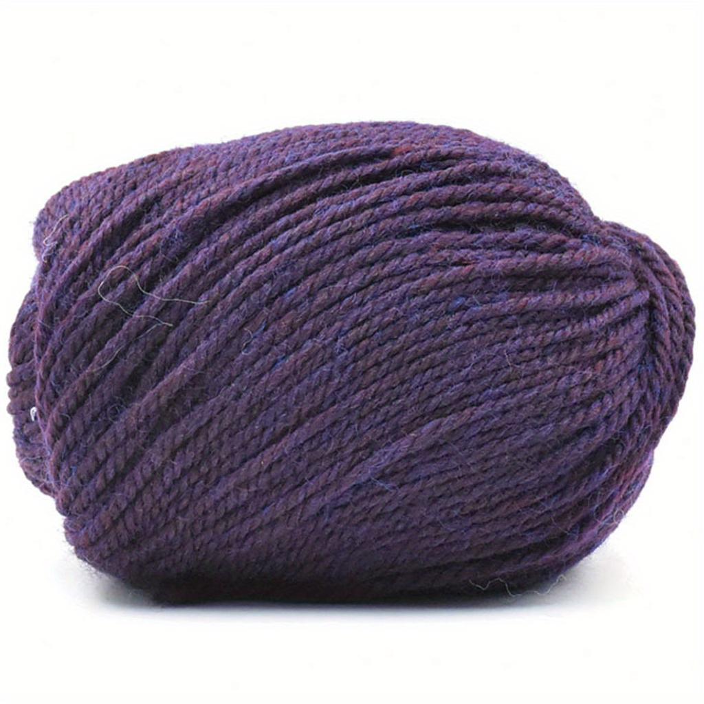 Worsted Weight Wool Yarn Soft & Durable Knitting Crochet Yarn for Cushions DIY Craft Yarn for Beginners
