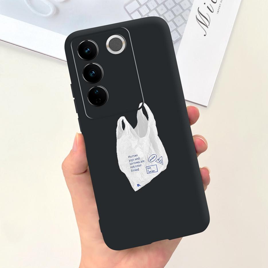 

For Vivo V27 Case Vivo V27e V2237 Cute Fashion Painted Cover Soft Silicone Phone Case For Vivo V27 Pro V 27 V27e Back Cover Bags Vivo V27