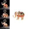 Cute Rhinestone Elephant Keychain In Vibrant Colors Great For Bag Accessories Or Gifts