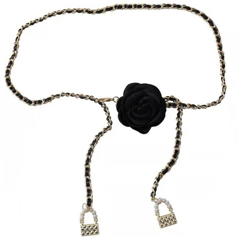 Unique Waist Floral Chain Accessory For Women In Stunning Gold And Silver Combinations